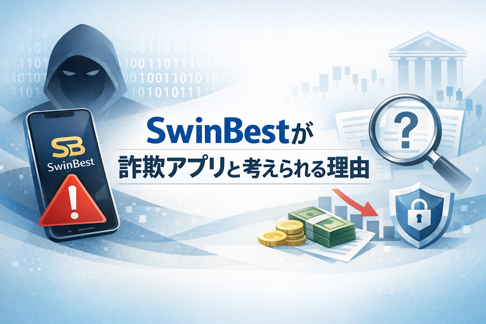 SwinBestが詐欺アプリと考えられる理由