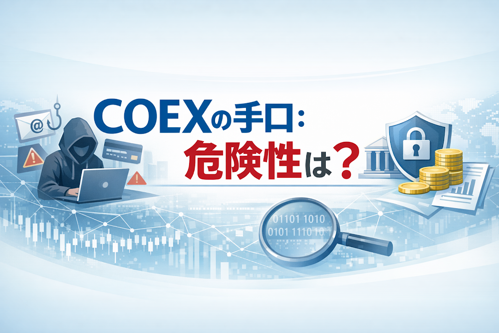 COEXの手口：危険性は？