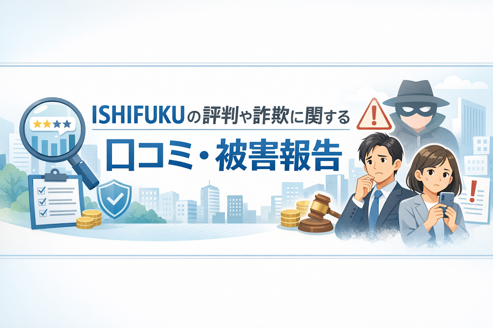 ISHIFUKUの評判や詐欺に関する口コミ・被害報告