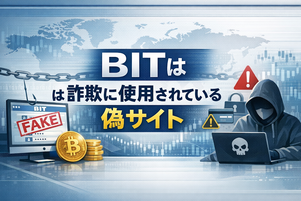 【結論】BITは詐欺に使用されている偽サイト