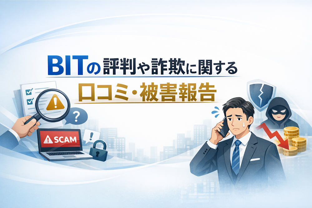 BITの評判や詐欺に関する口コミ・被害報告