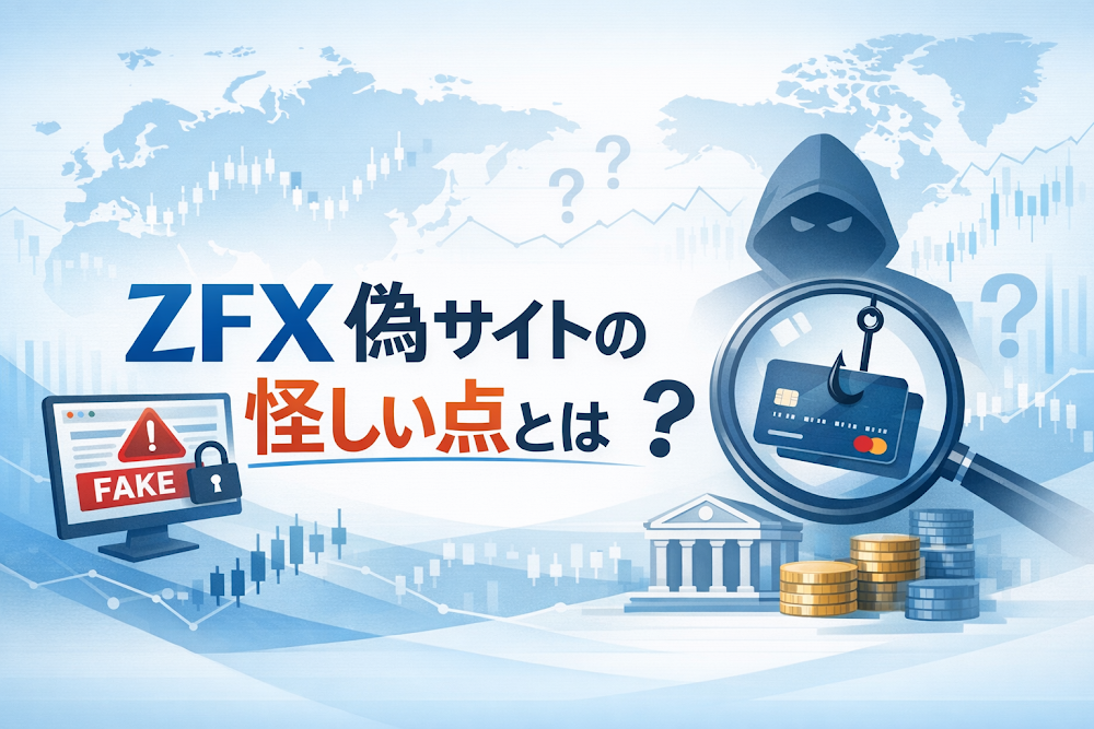 ZFX偽サイトの怪しい点とは?