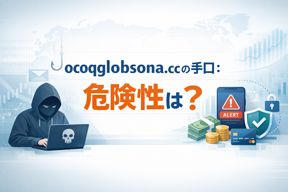 ocoqglobsona.ccの手口：危険性は？