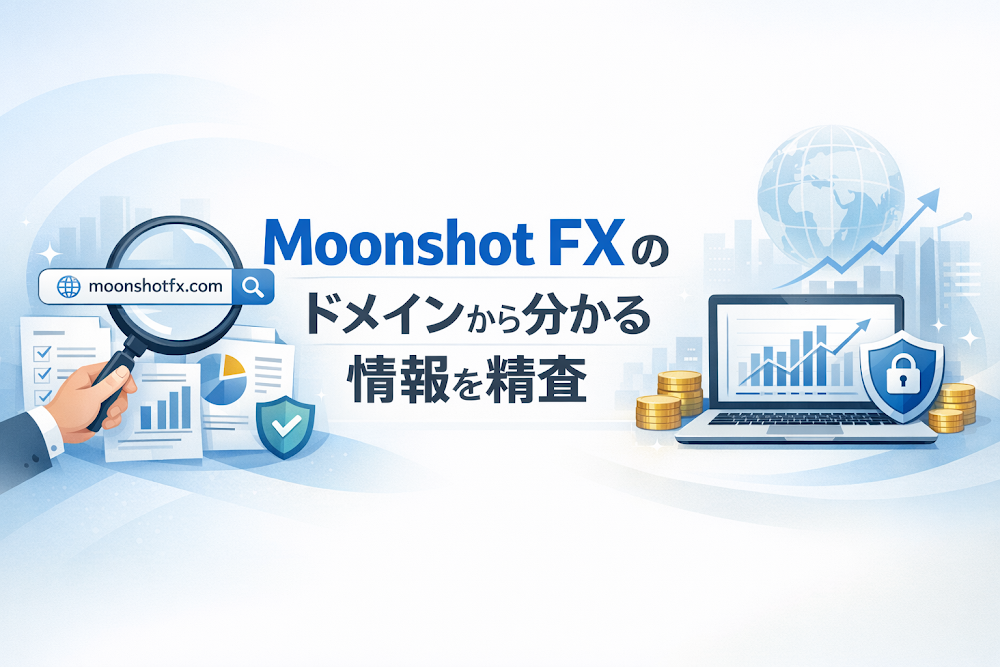 Moonshot FXのドメインから分かる情報を精査