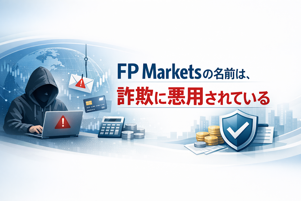 【結論】FP Marketsの名前は、詐欺に悪用されている