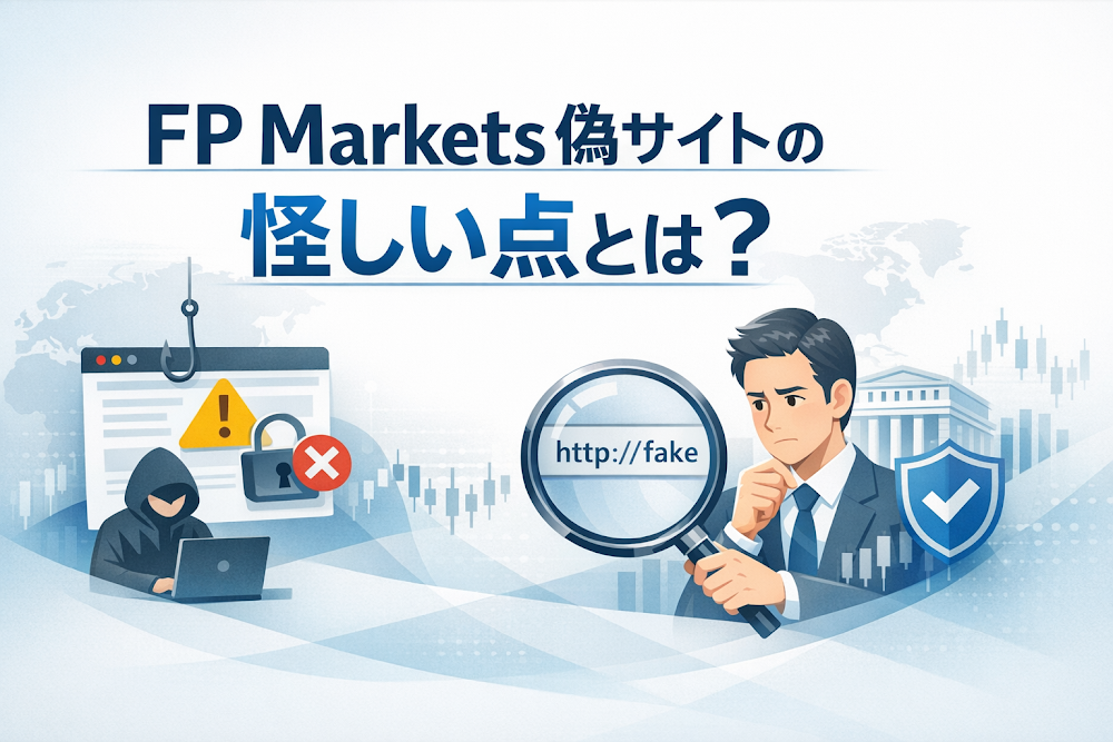 FP Markets偽サイトの怪しい点とは？