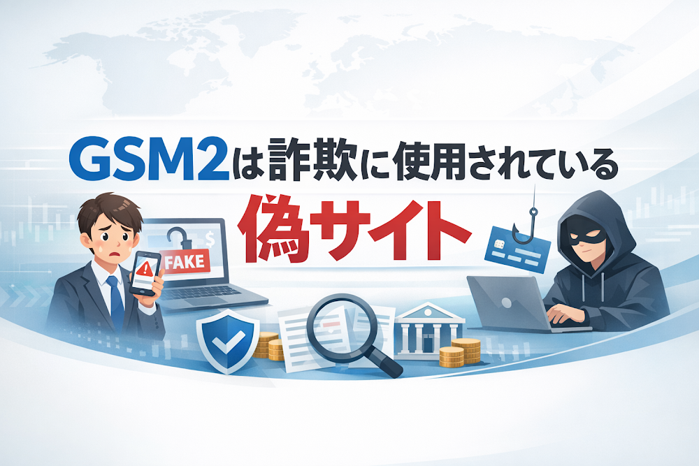 【結論】GSM2は詐欺に使用されている偽サイト