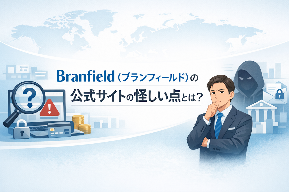 Branfield（ブランフィールド）の公式サイトの怪しい点とは？