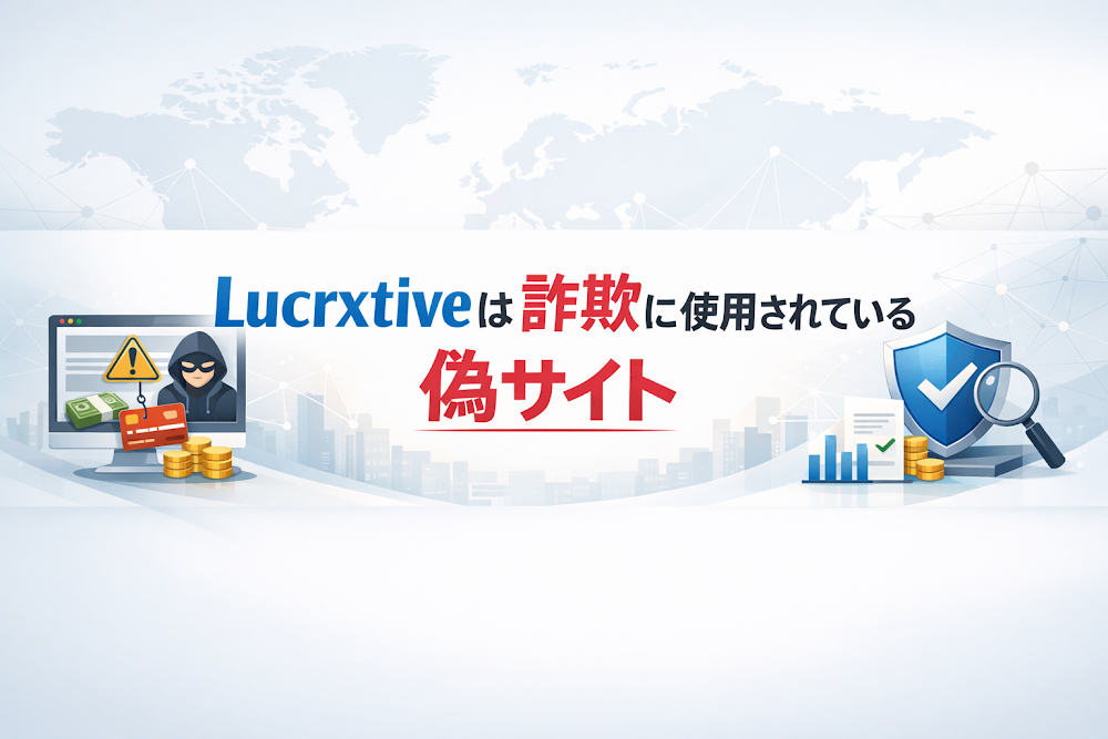 【結論】Lucrxtiveは詐欺に使用されている偽サイト