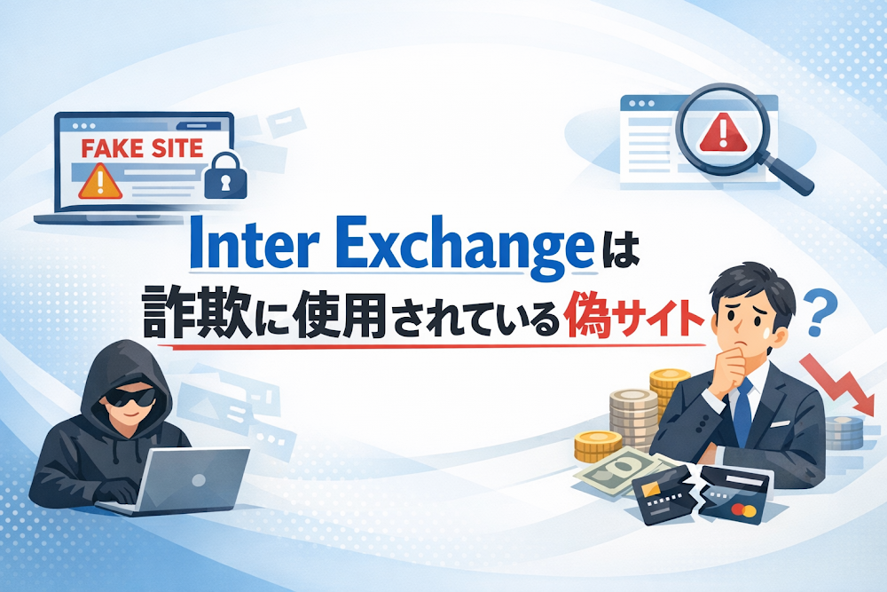 【結論】Inter Exchangeは詐欺に使用されている偽サイト