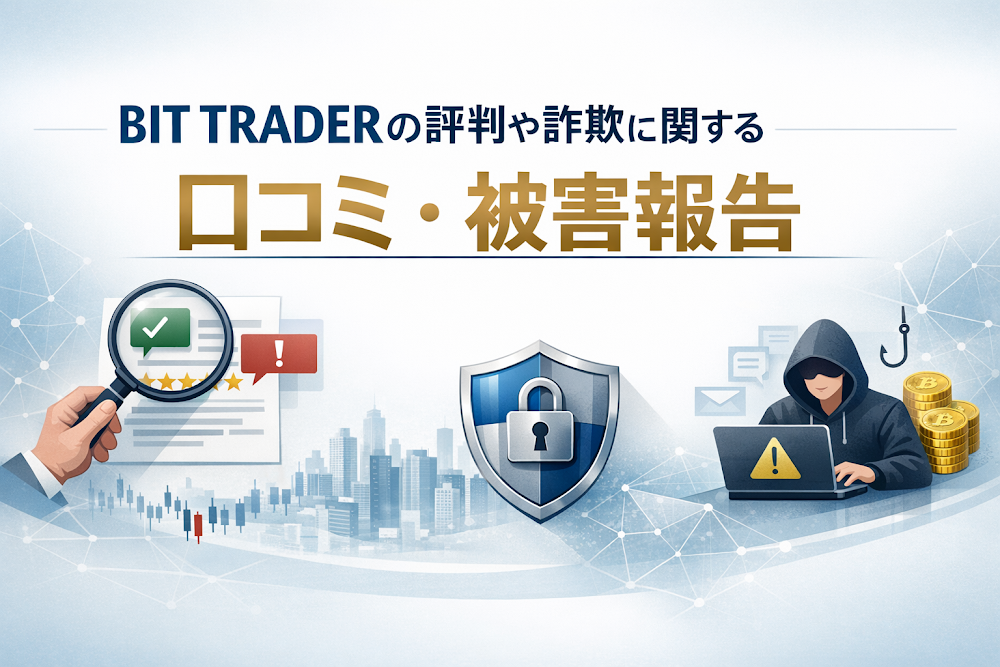 BIT TRADERの評判や詐欺に関する口コミ・被害報告