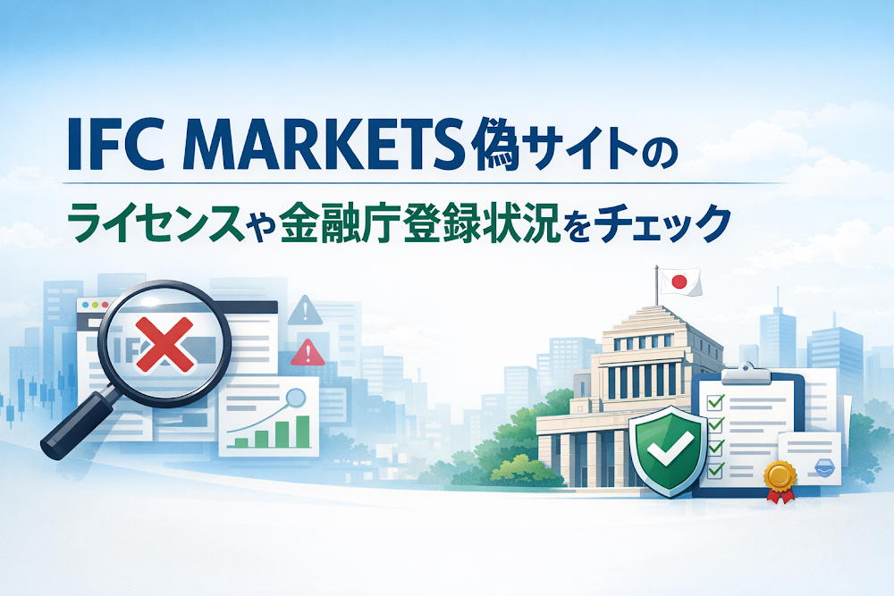 IFC MARKETS偽サイトのライセンスや金融庁登録状況をチェック