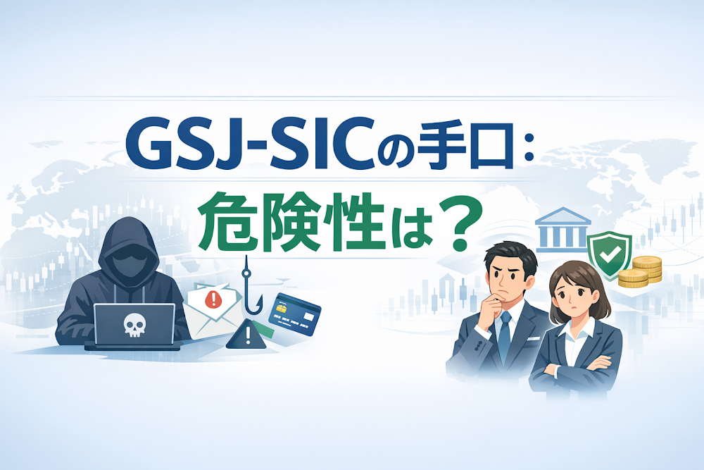 GSJ-SICの手口：危険性は？