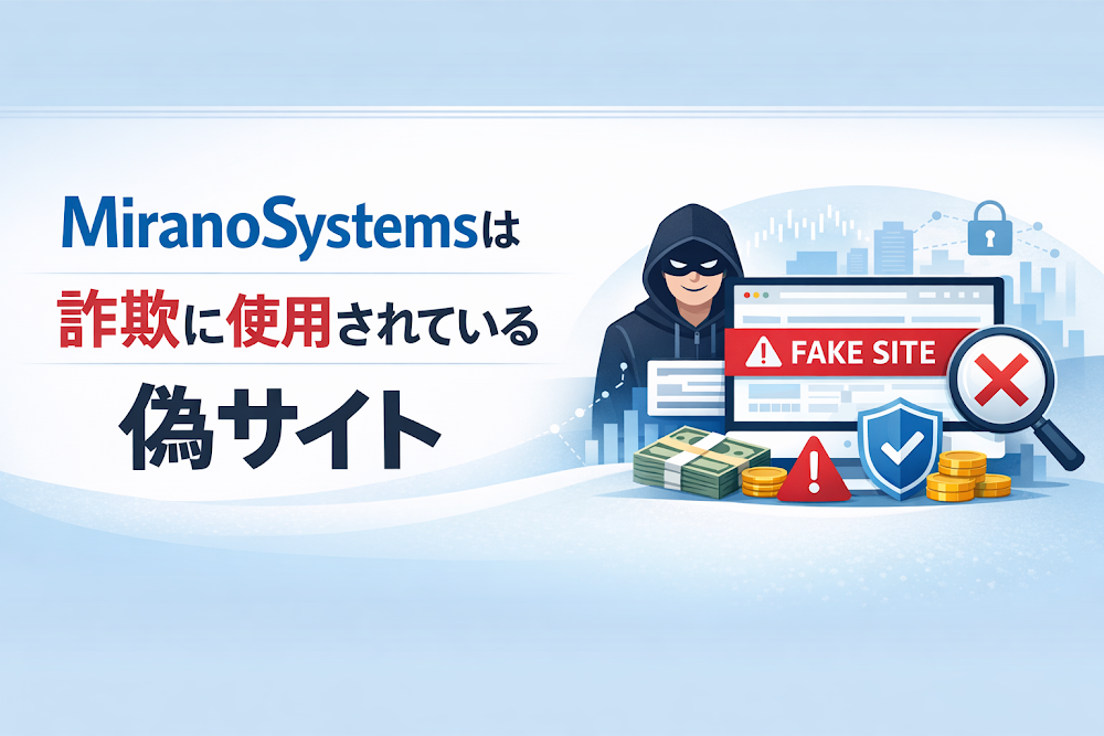 【結論】MiranoSystemsは詐欺に使用されている偽サイト