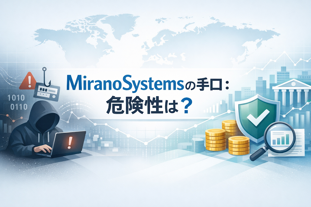 MiranoSystemsの手口：危険性は？