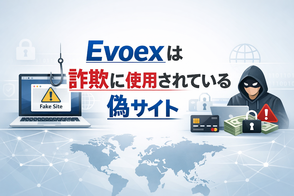 【結論】Evoexは詐欺に使用されている偽サイト