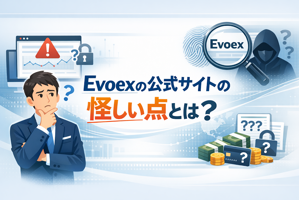 Evoexの公式サイトの怪しい点とは?
