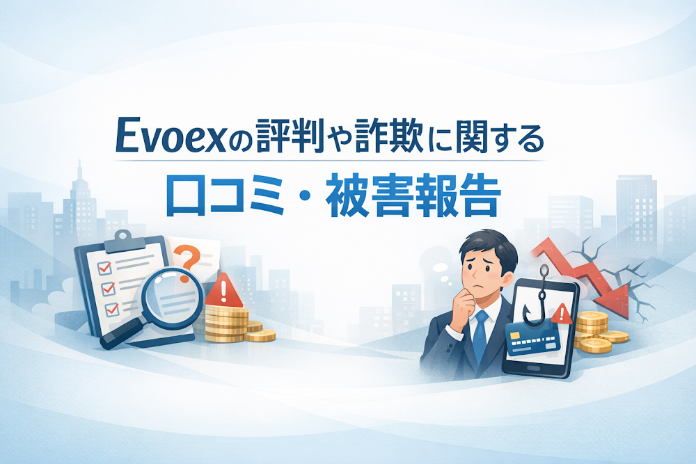 Evoexの評判や詐欺に関する口コミ・被害報告