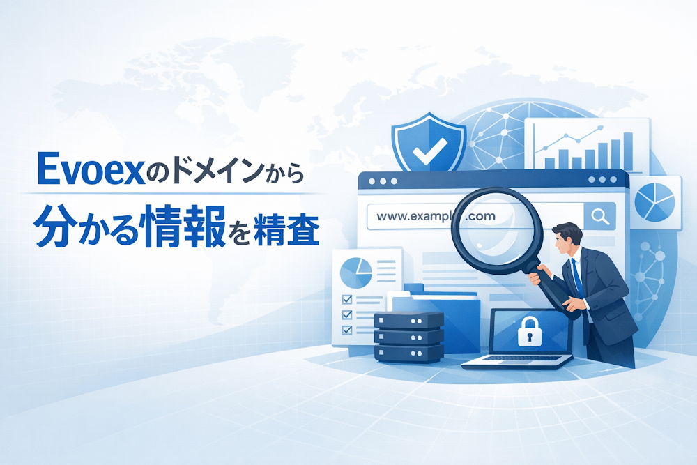 Evoexのドメインから分かる情報を精査