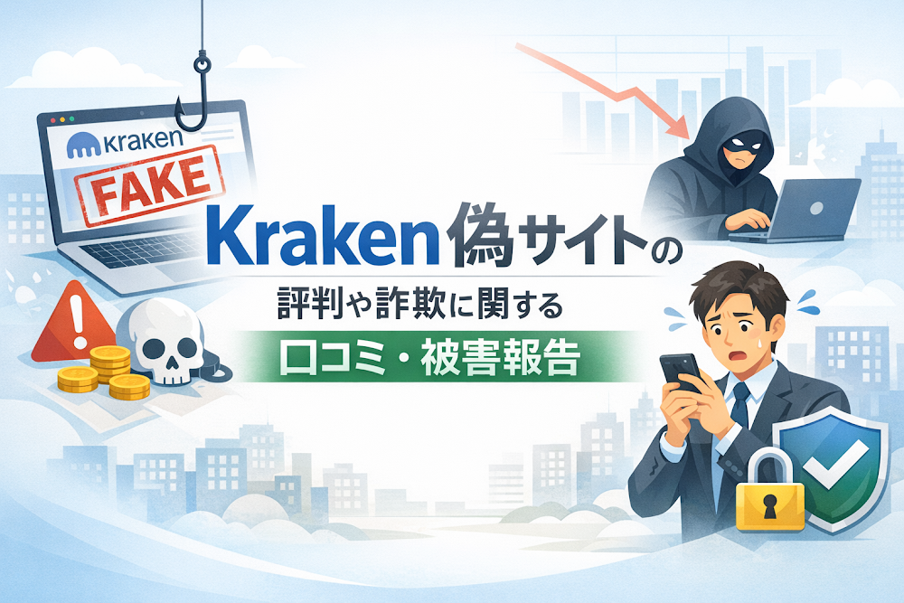 Kraken偽サイトの評判や詐欺に関する口コミ・被害報告