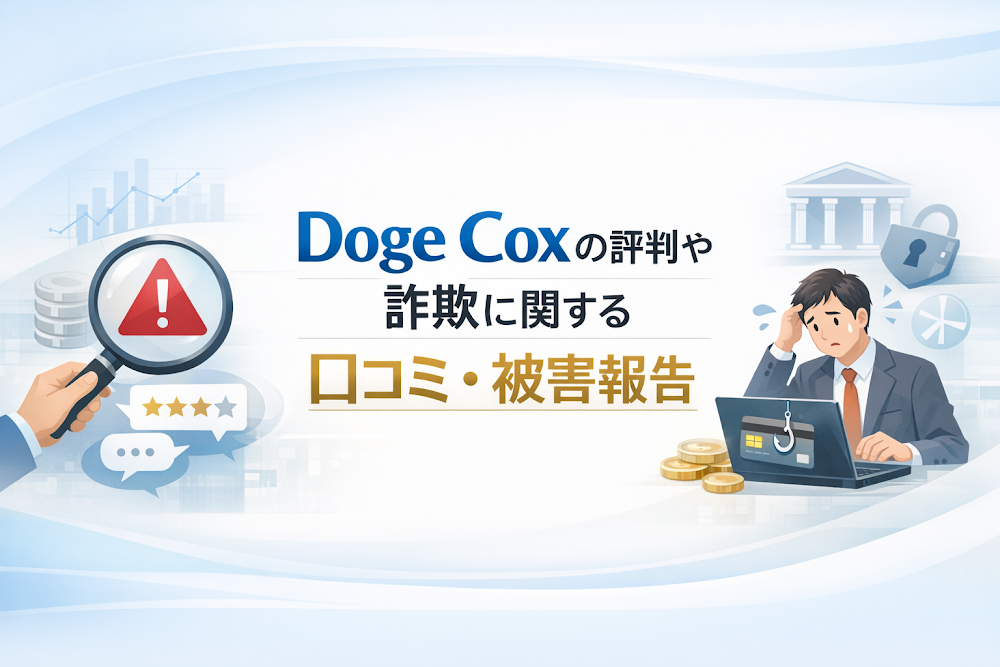 Doge Coxの評判や詐欺に関する口コミ・被害報告