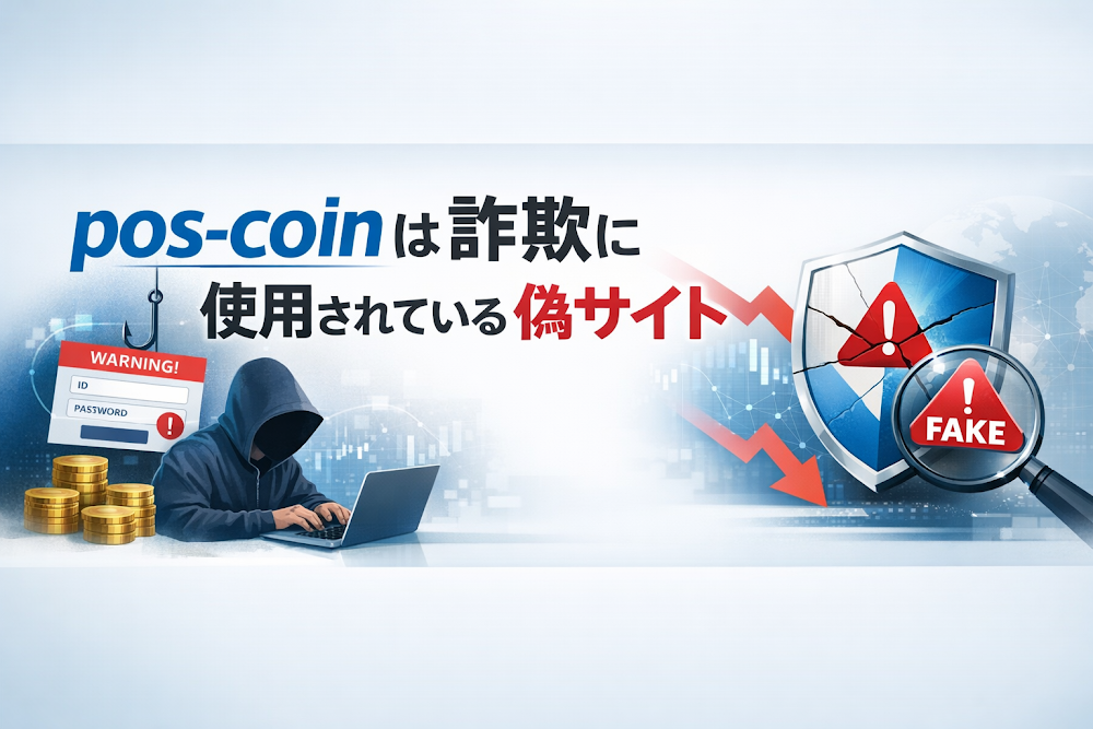 【結論】pos-coinは詐欺に使用されている偽サイト