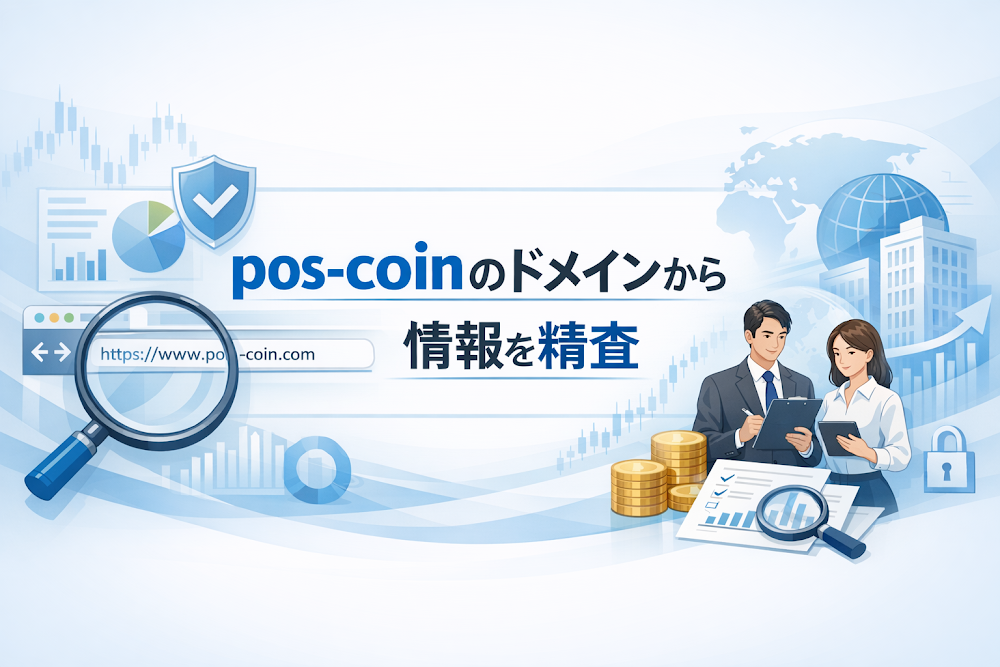 pos-coinのドメインから分かる情報を精査