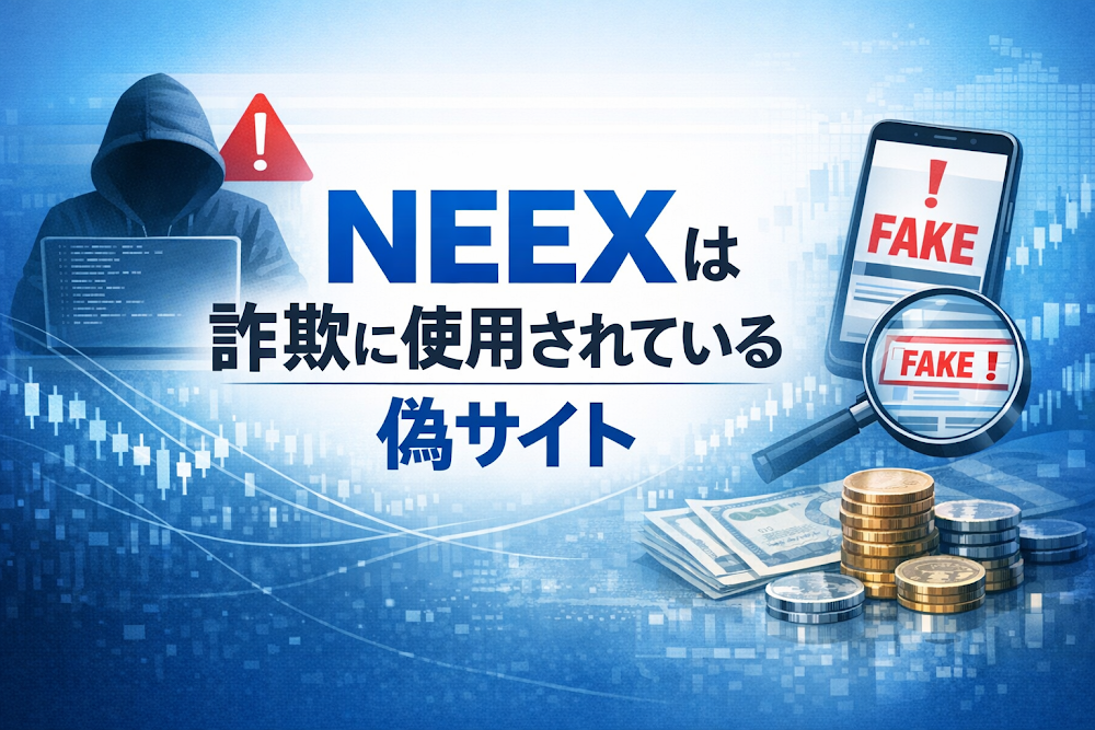 【結論】NEEXは詐欺に使用されている偽サイト