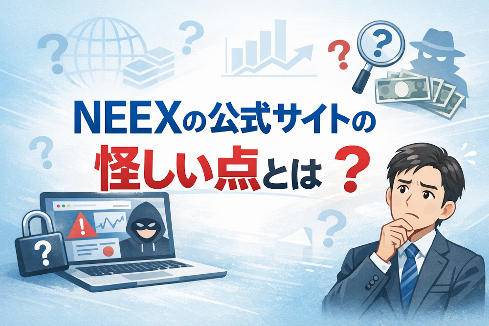 NEEXの公式サイトの怪しい点とは？
