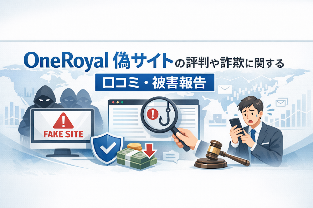 OneRoyal偽サイトの評判や詐欺に関する口コミ・被害報告