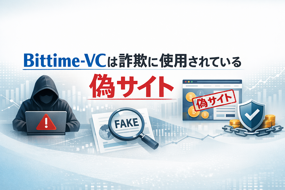 【結論】Bittime-VCは詐欺に使用されている偽サイト
