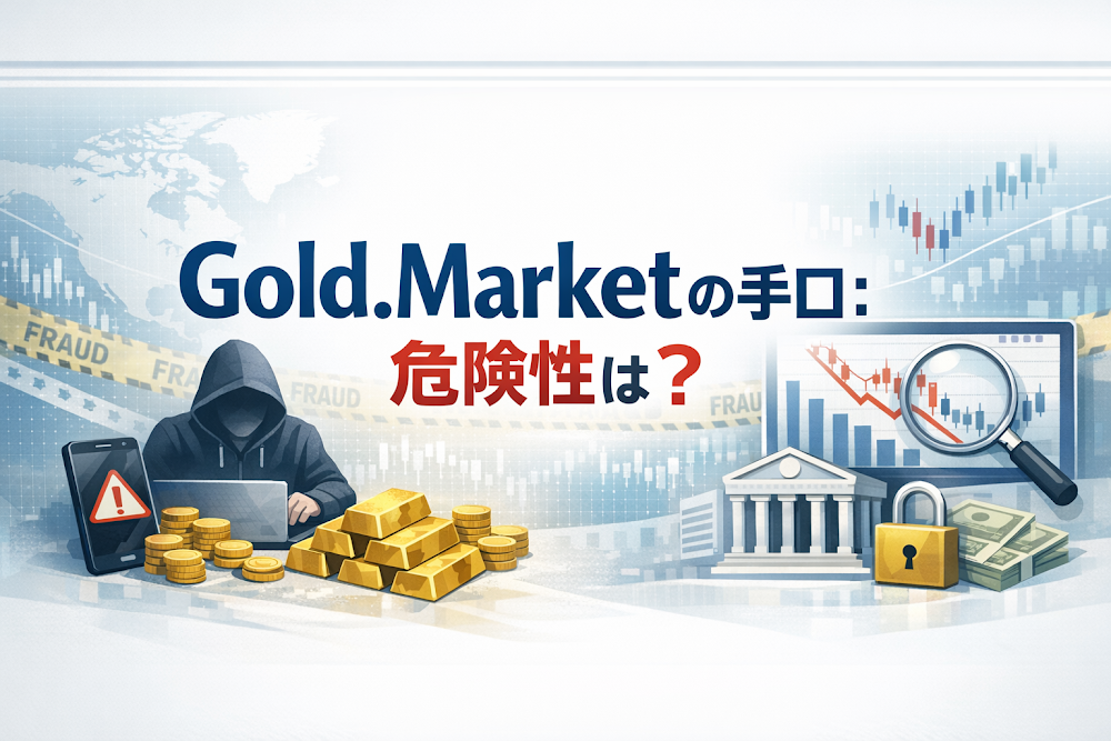 Gold.Marketの手口：危険性は？