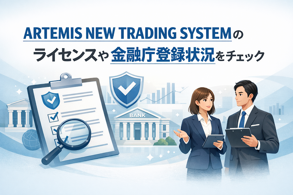 ARTEMIS NEW TRADING SYSTEMのライセンスや金融庁登録状況をチェック