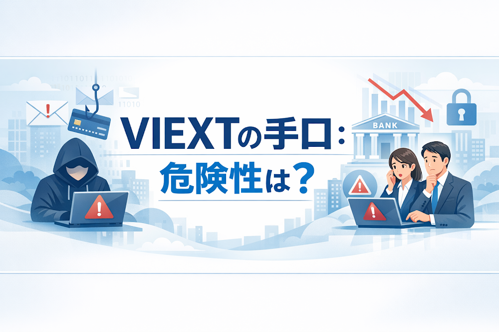 VIEXTの手口：危険性は？