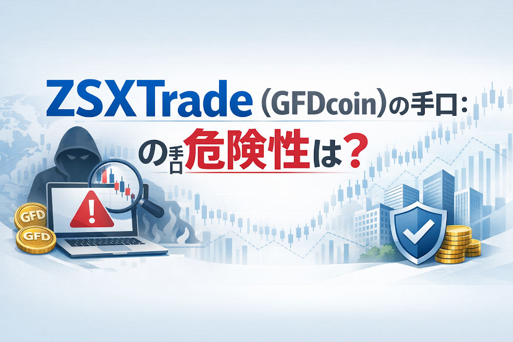 ZSXTrade（GFDcoin）の手口：危険性は？
