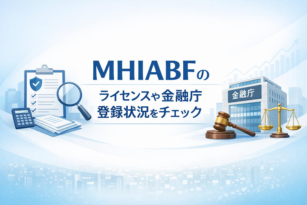 MHIABFのライセンスや金融庁登録状況をチェック