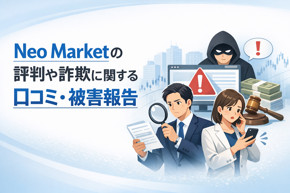 Neo Marketの評判や詐欺に関する口コミ・被害報告