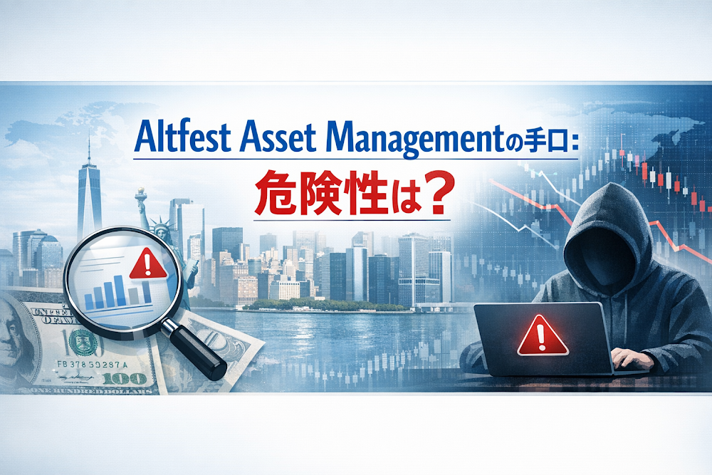 Altfest Asset Managementの手口：危険性は？