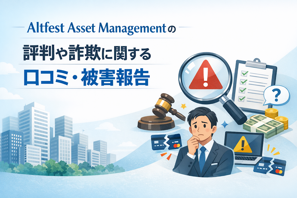 Altfest Asset Managementの評判や詐欺に関する口コミ・被害報告