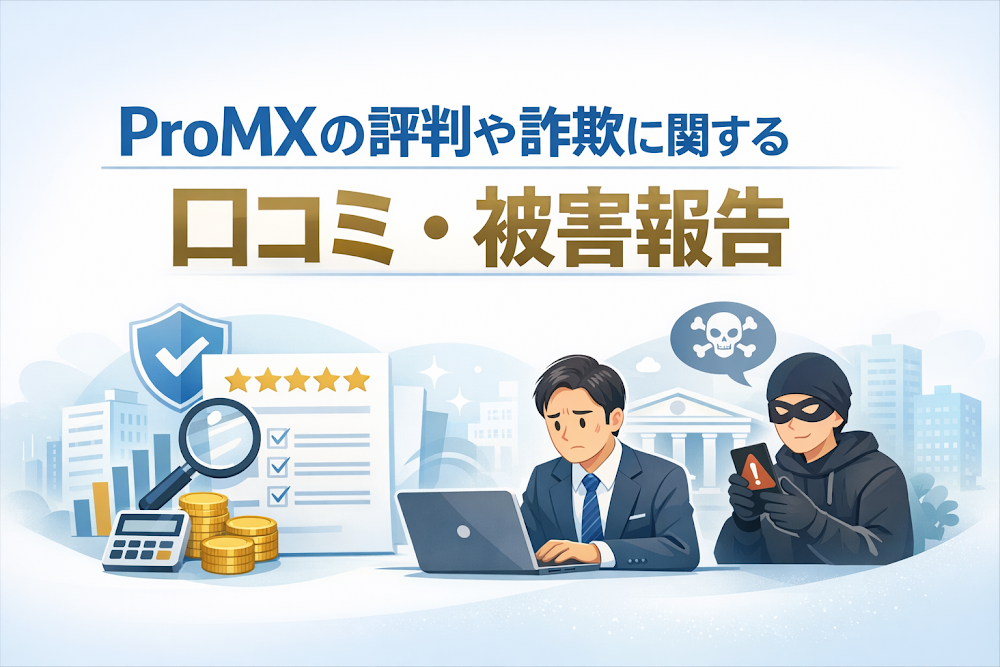 ProMXの評判や詐欺に関する口コミ・被害報告