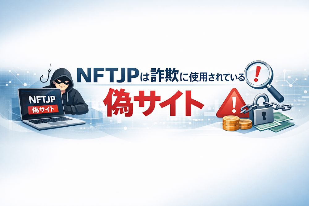 【結論】NFTJPは詐欺に使用されている偽サイト