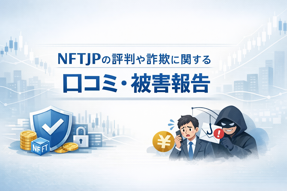 NFTJPの評判や詐欺に関する口コミ・被害報告