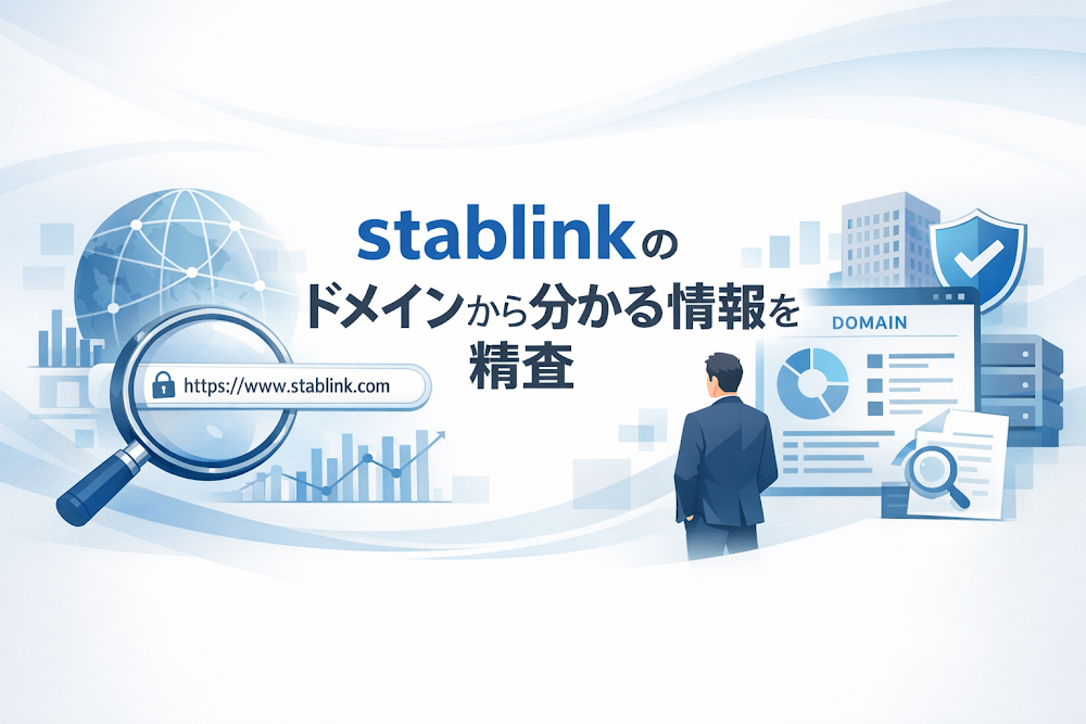 stablinkのドメインから分かる情報を精査