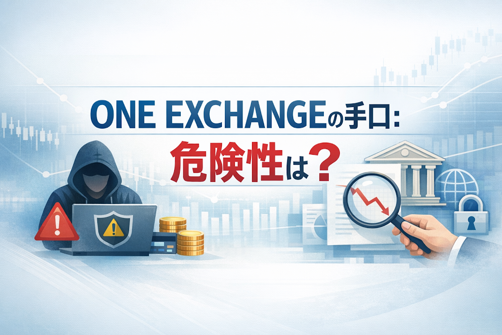 ONE EXCHANGEの手口：危険性は？