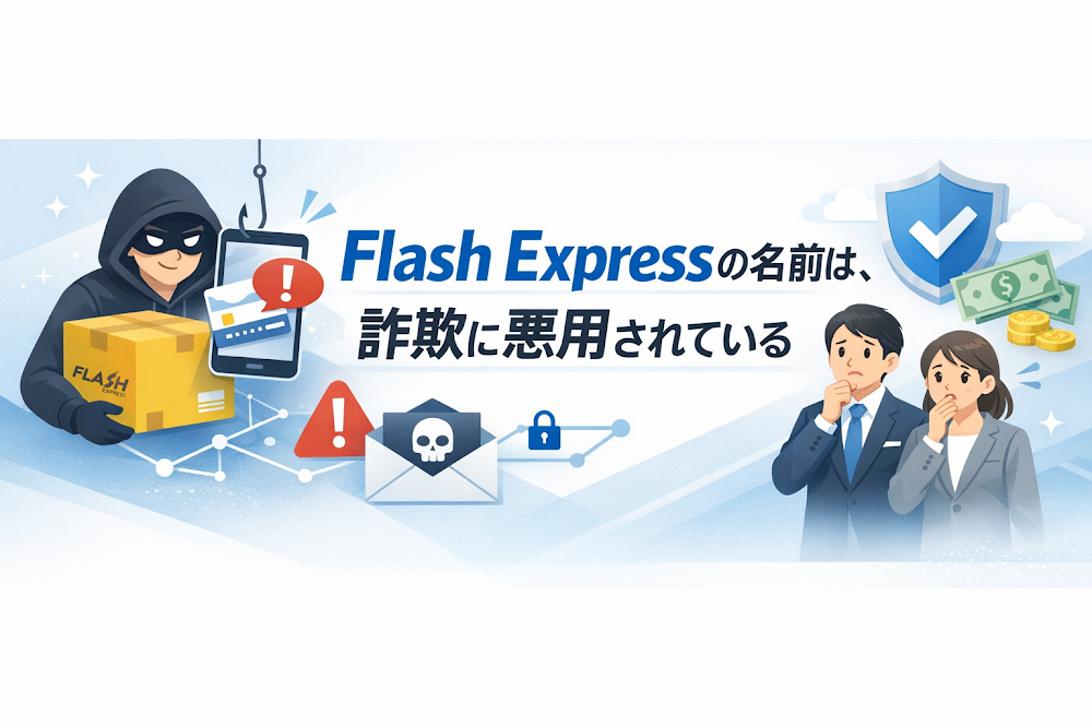【結論】Flash Expressの名前は、詐欺に悪用されている