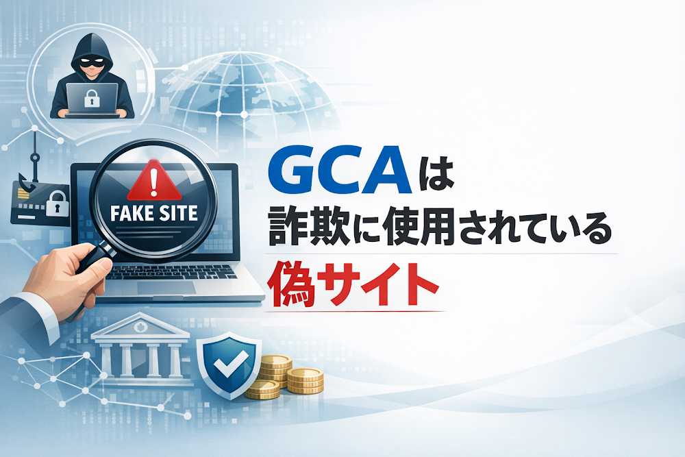 【結論】GCAは詐欺に使用されている偽サイト