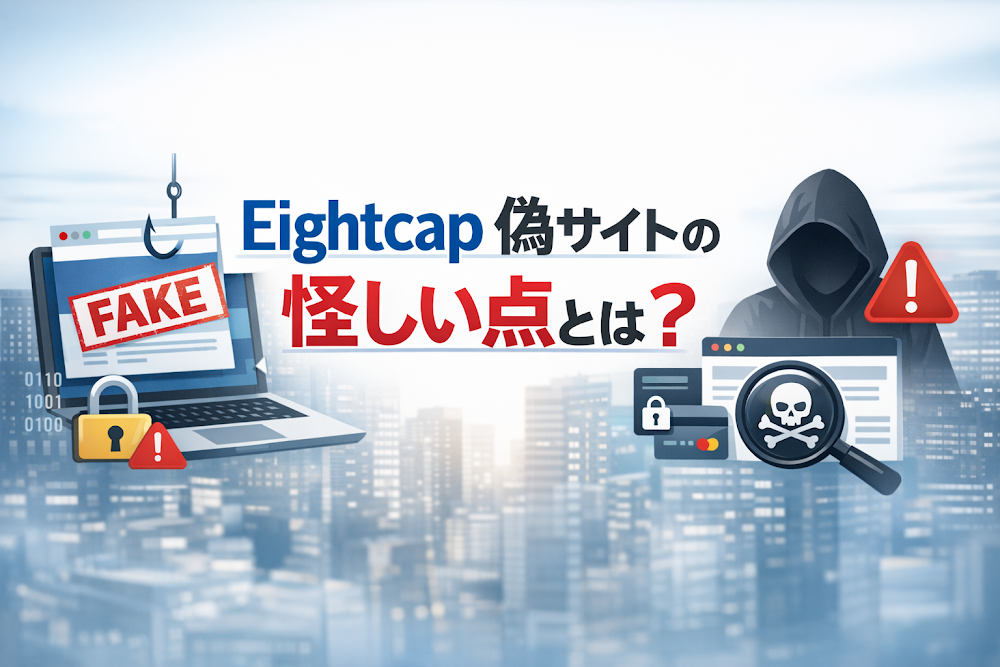 Eightcap偽サイトの怪しい点とは？