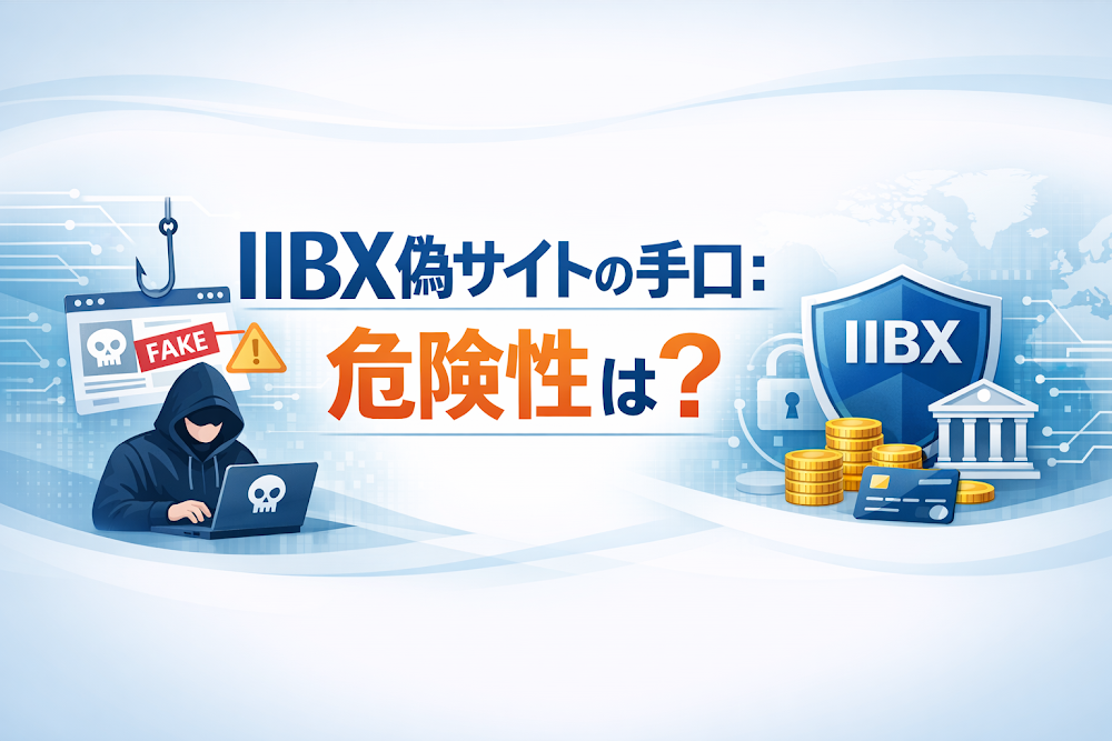 IIBX偽サイトの手口：危険性は？