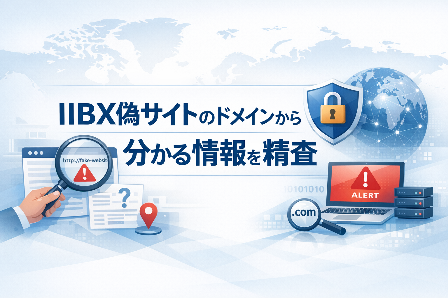 IIBX偽サイトのドメインから分かる情報を精査