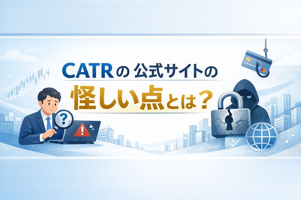 CATRの公式サイトの怪しい点とは?